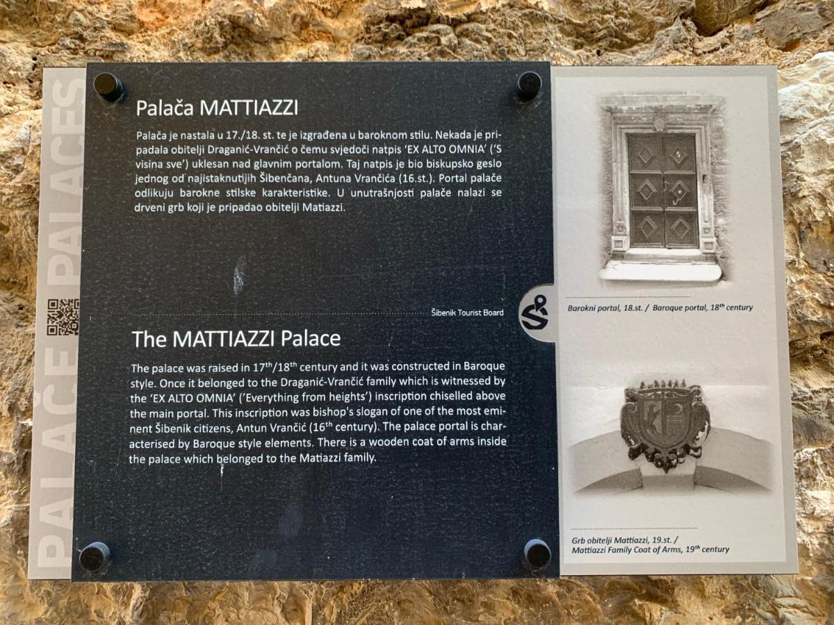 Palace M Sibenik Bagian luar foto